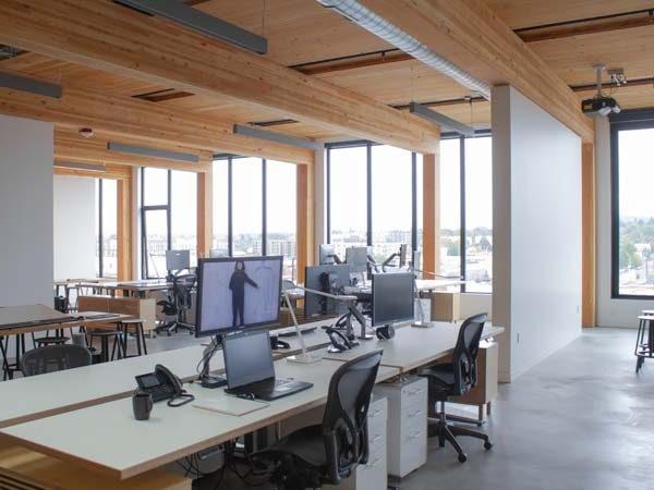 District Office building interior